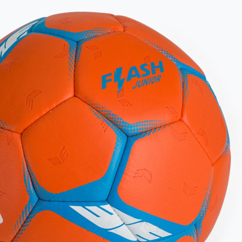 Minge de handbal ERIMA Flash Junior orange/blue mărime 0 3