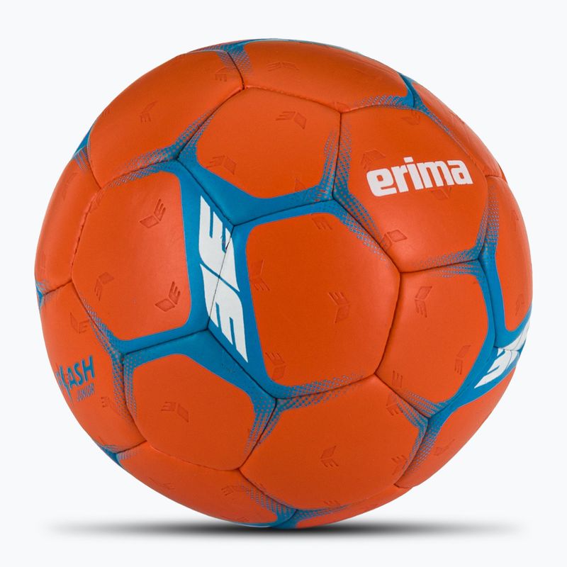 Minge de handbal ERIMA Flash Junior orange/blue mărime 0 2