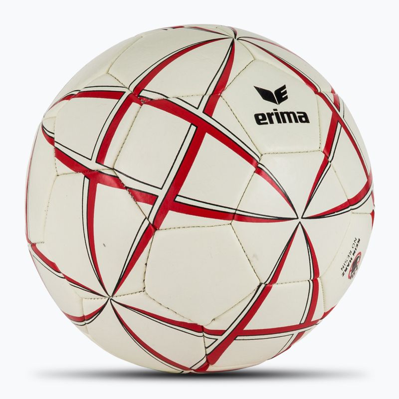 Minge de handbal ERIMA Magic White Pro white/red mărime 2 2