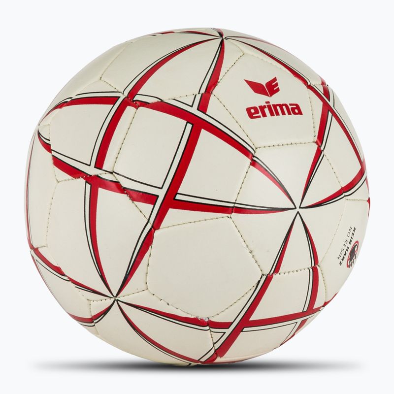 Minge de handbal ERIMA Magic White Training whited/red mărime 1 2