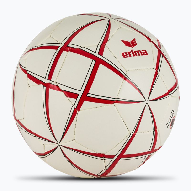 Minge de handbal ERIMA Magic White Training white/red mărime 2 2