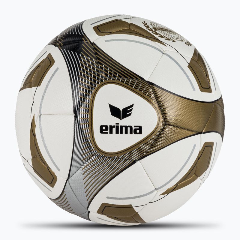 Minge de fotbal ERIMA Hybrid Training white/gold mărime 5