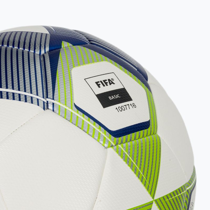 Minge de fotbal ERIMA Hybrid Training 2.0 size 5 metallic blue/silver/lime 3
