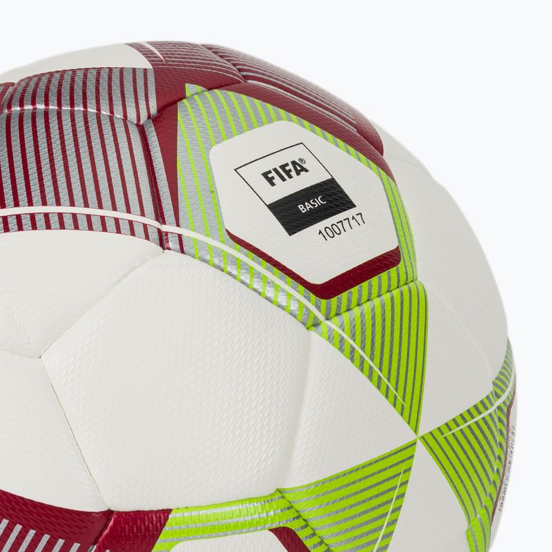 Minge de fotbal ERIMA Hybrid Training 2.0 size 4 metallic red/silver/lime 3