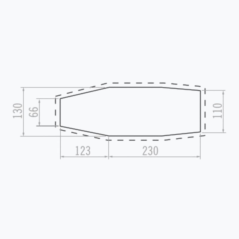 Podea pentru cort Vaude FP Arco bark 2