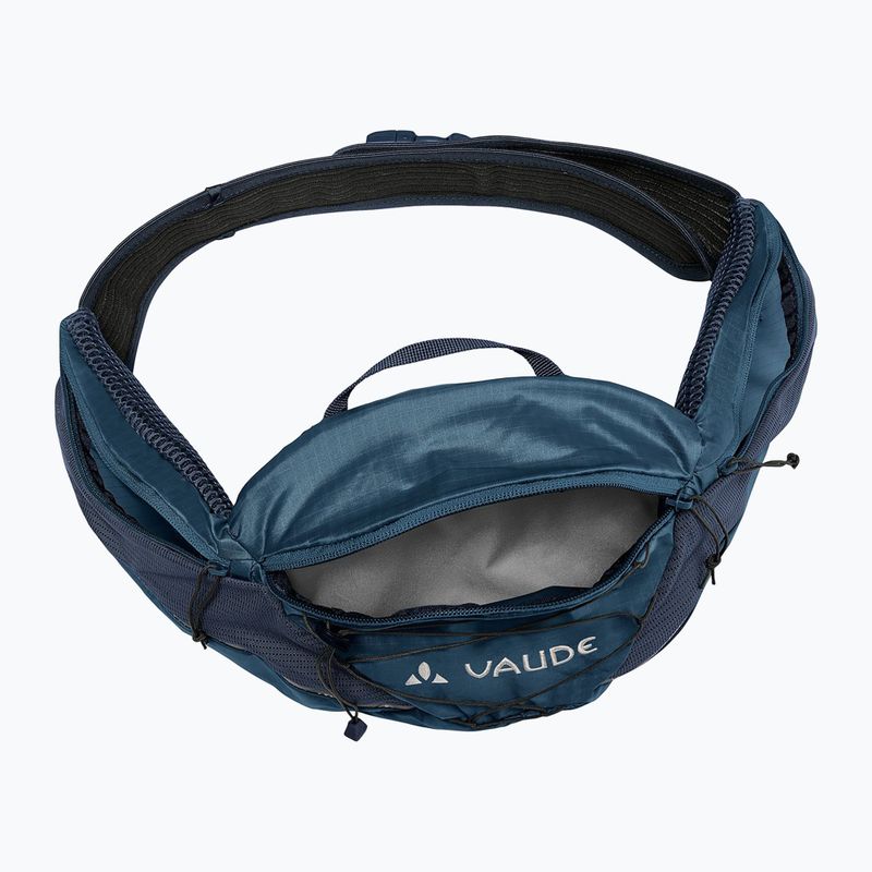 Borsetă  VAUDE Uphill Hip Pack 2 l baltic sea 3