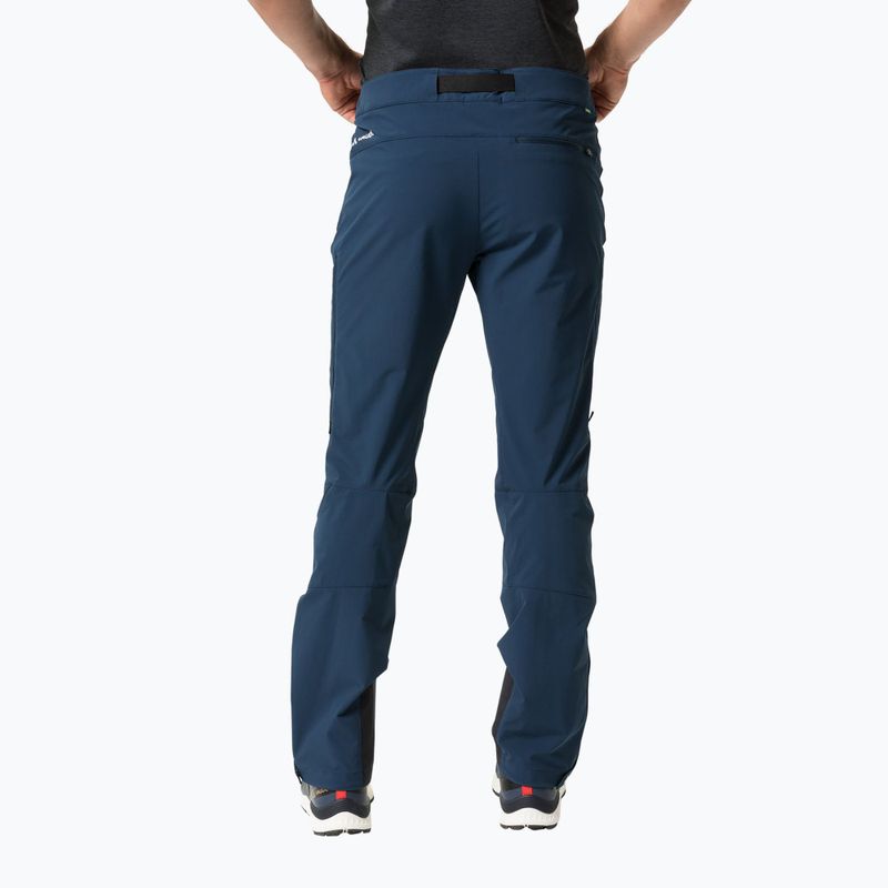 Pantaloni bărbătești VAUDE Badile II softshell dark sea uni pentru bărbați 2