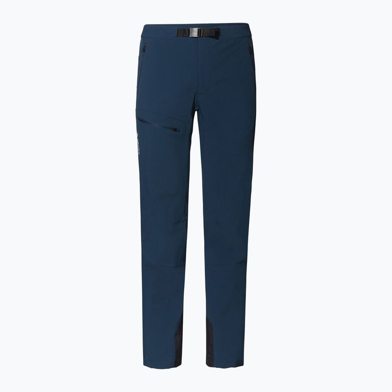 Pantaloni bărbătești VAUDE Badile II softshell dark sea uni pentru bărbați 5