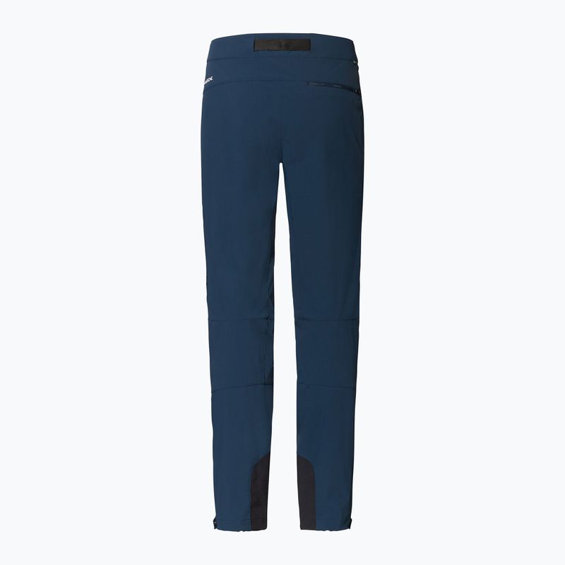 Pantaloni bărbătești VAUDE Badile II softshell dark sea uni pentru bărbați 6