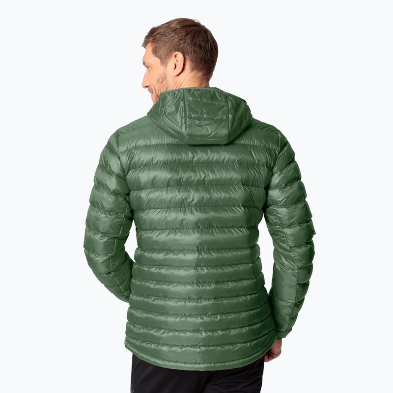 Jachetă de bărbați în puf VAUDE Batura Batura Hooded Insulation woodland 2