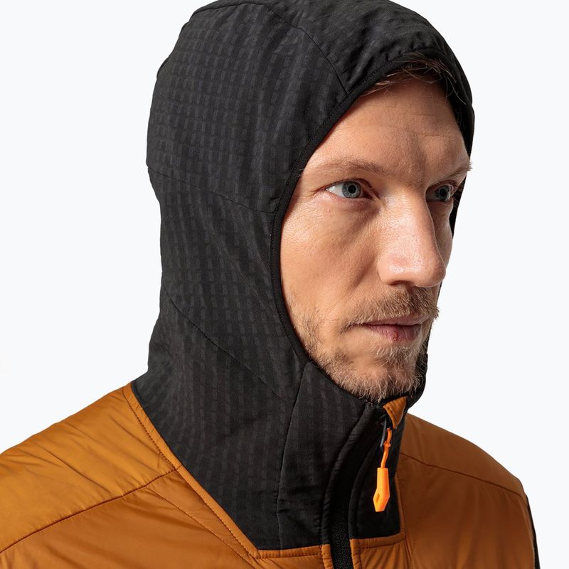 Jachetă bărbătească VAUDE Valdassa Hybrid II silt brown pentru bărbați 3