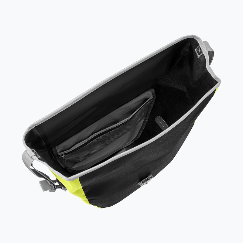 Geantă de bicicletă pentru portbagaj VAUDE Aqua Back Print Single 24 l black/ bright green 4