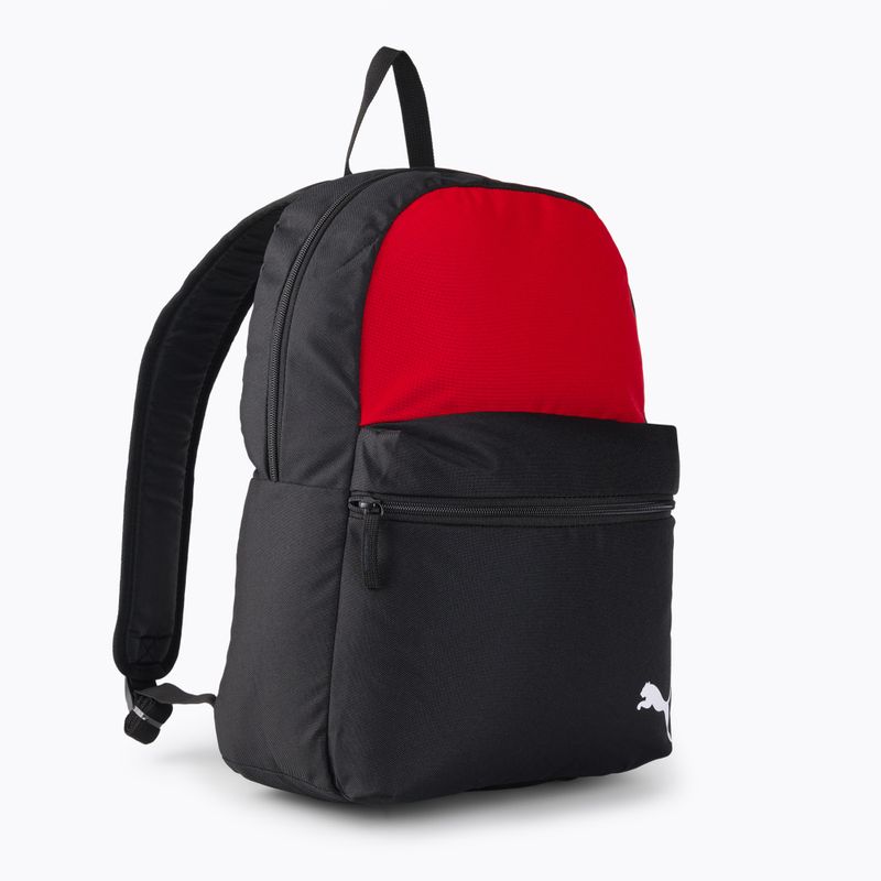 PUMA teamGOAL 23 rucsac de fotbal Core 22 l negru-roșu 076855_01 2