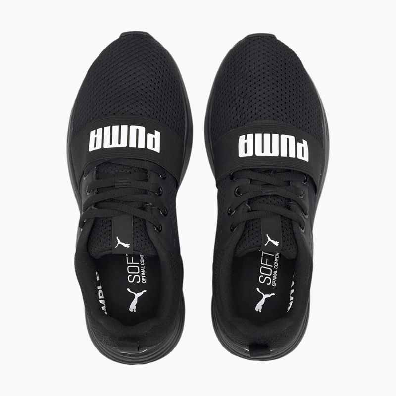 Încălțăminte pentru copii PUMA Wired Run Jr puma black/puma white 13