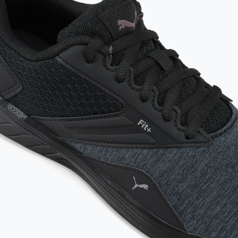 PUMA Nrgy Comet pantofi de alergare negru-gri 190556 38 7