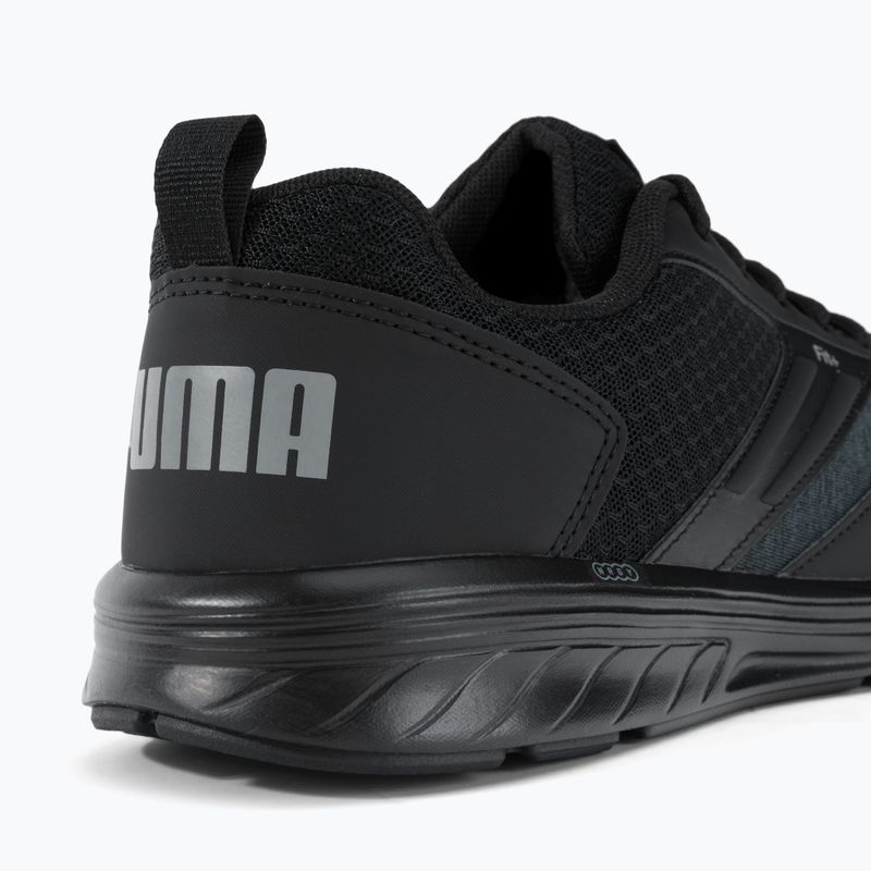 PUMA Nrgy Comet pantofi de alergare negru-gri 190556 38 9