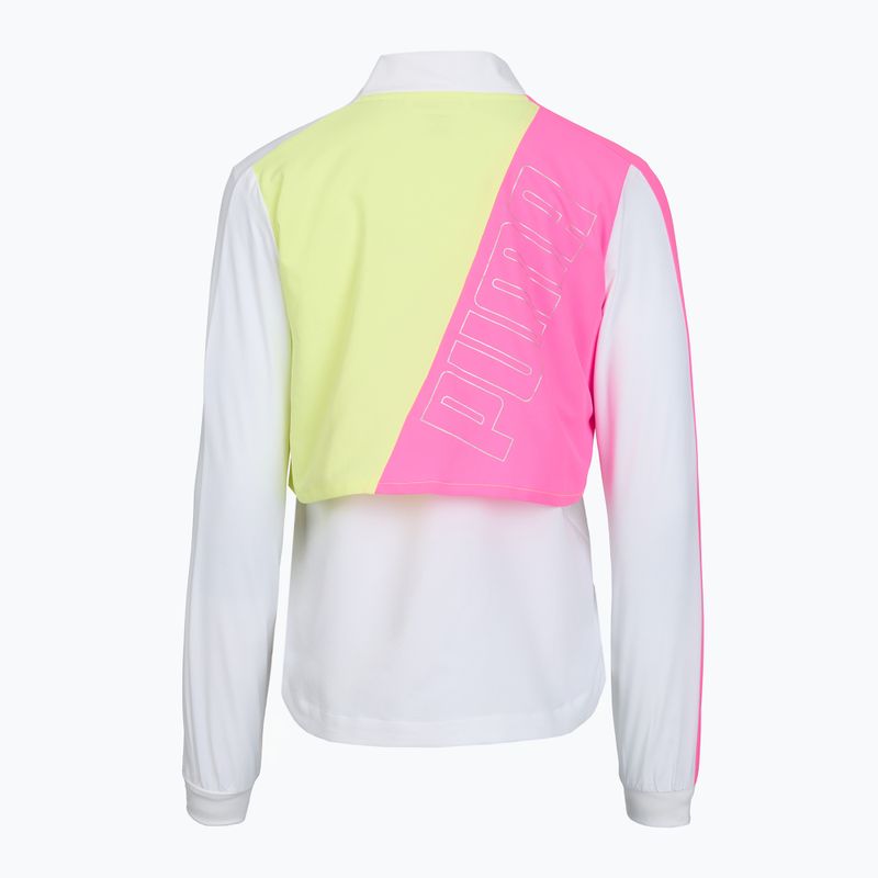 Geacă de alergare pentru femei Puma Run Lite Woven Ultra Jacket pink/neon/white 2