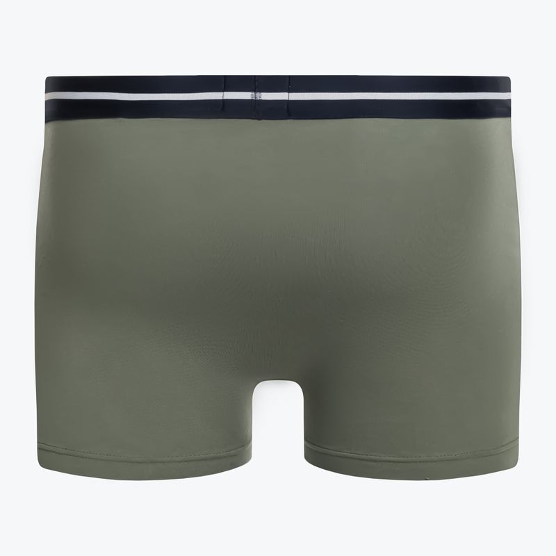 Hugo Boss Trunk Bold Design boxeri pentru bărbați 3 perechi albastru/negru/verde 50490027-466