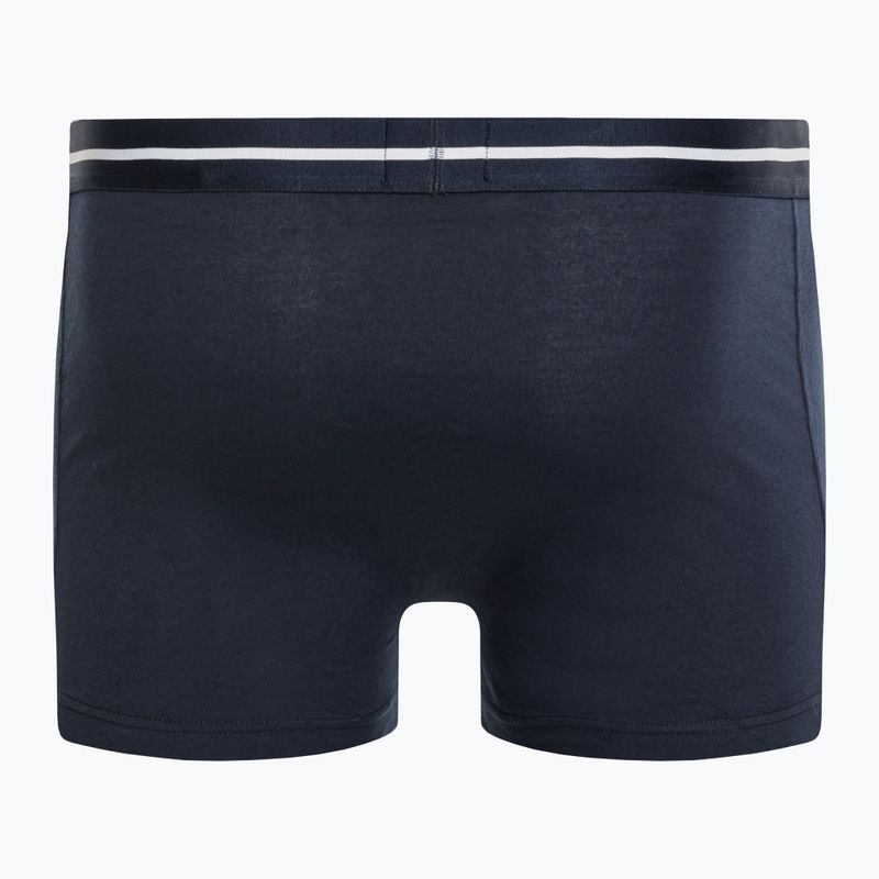 Hugo Boss Trunk Bold Design boxeri pentru bărbați 3 perechi albastru/negru/verde 50490027-466