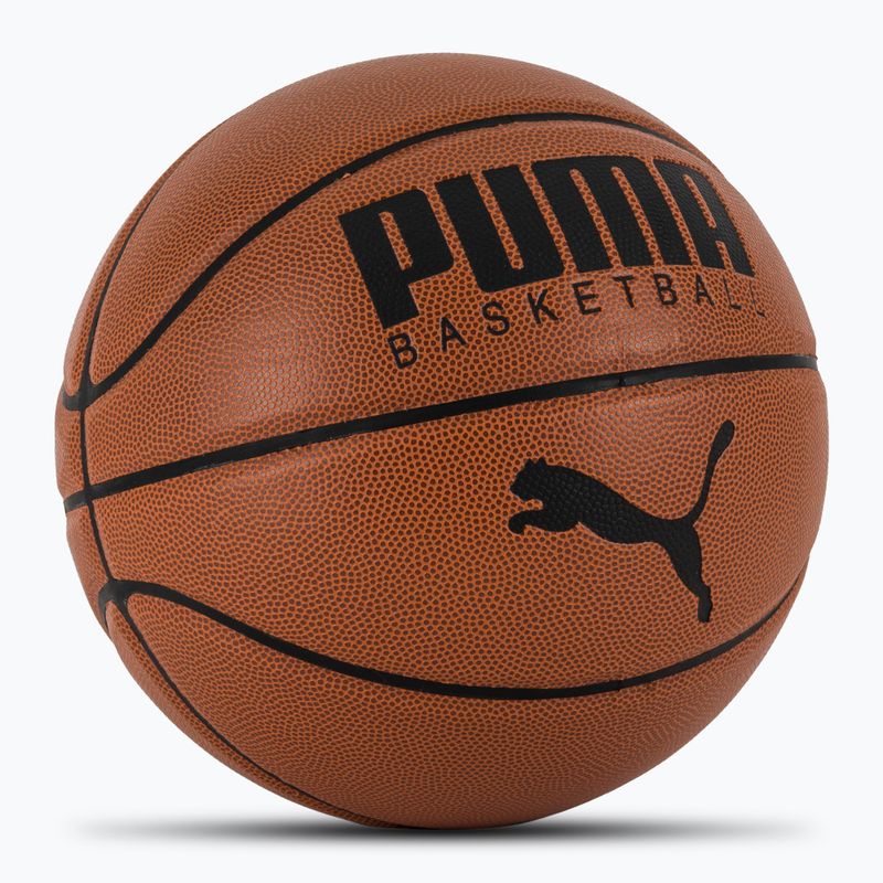 Minge de baschet PUMA Basketball Top leather brown/puma black mărime 7 2