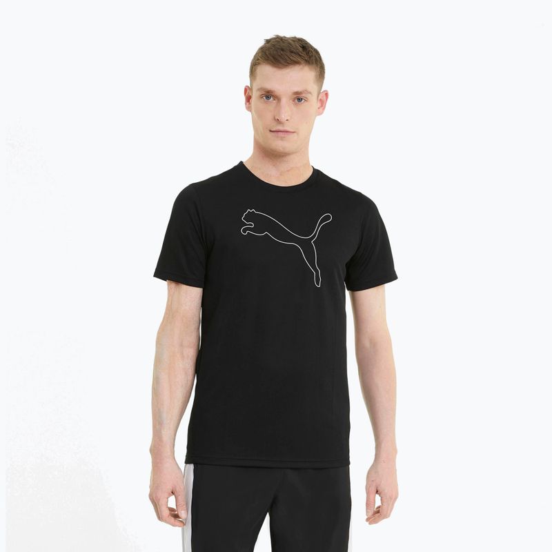 Tricoul de antrenament PUMA Performance Cat pentru bărbați negru 520315 01 3