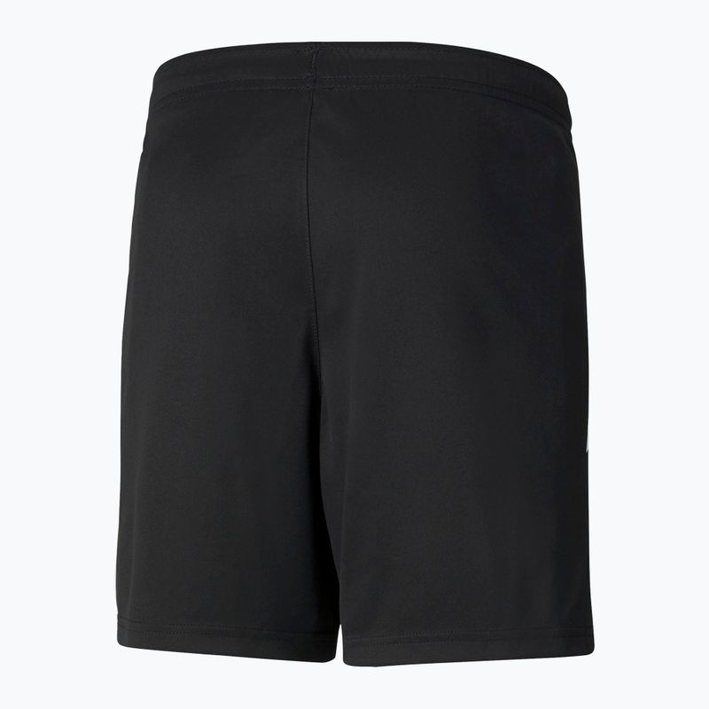 Pantaloni scurți de fotbal pentru copii PUMA Teamliga Training negru 657250 03 2
