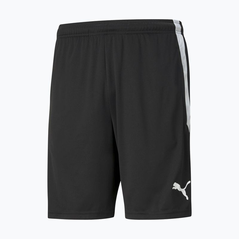 Pantaloni scurți de fotbal pentru bărbați PUMA Teamliga Training negru 657249 03