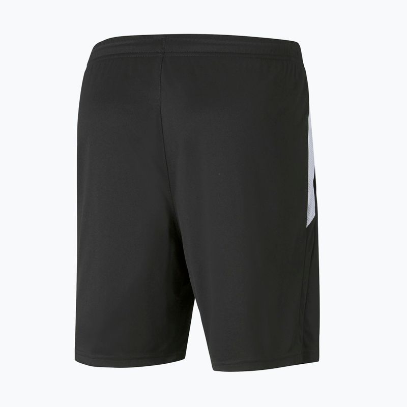 Pantaloni scurți de fotbal pentru bărbați PUMA Teamliga Training negru 657249 03 2