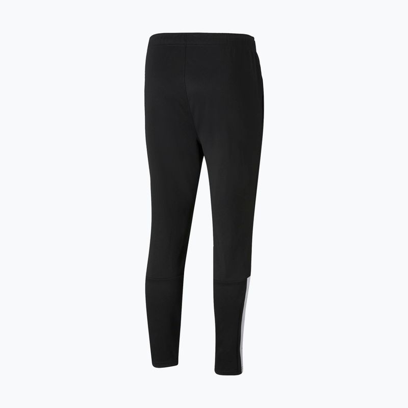 Pantaloni de fotbal pentru bărbați PUMA Teamliga Training negru 65724203 8