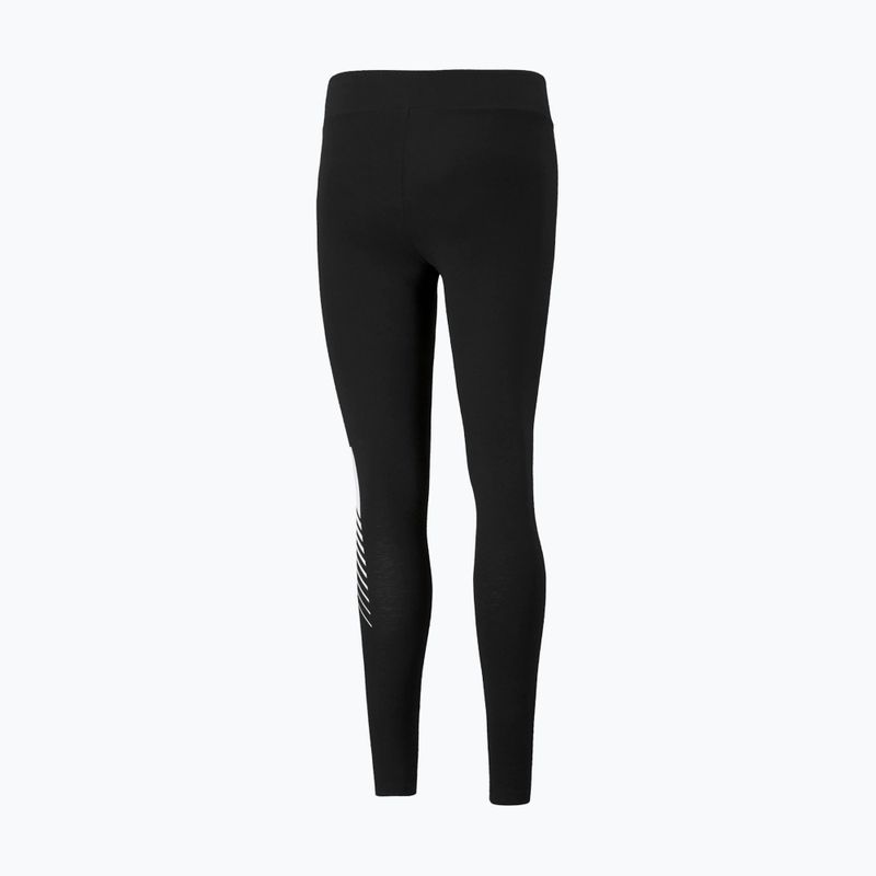 Jambiere de antrenament pentru femei PUMA Essentials Graphic negru 586875_01 6