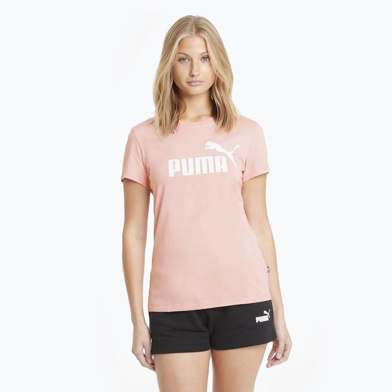 Tricou pentru femei PUMA ESS Logo bridal rose