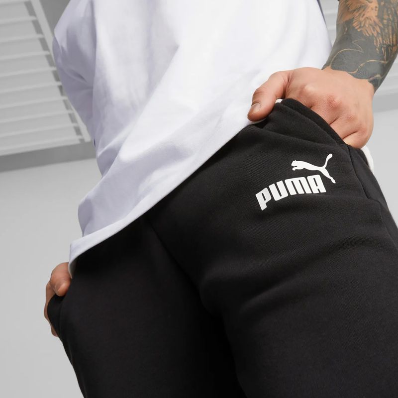 Pantaloni pentru bărbați PUMA Essentials Logo puma black