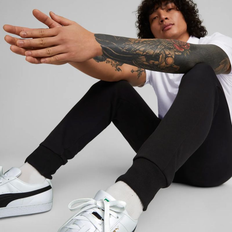 Pantaloni pentru bărbați PUMA Essentials Logo puma black