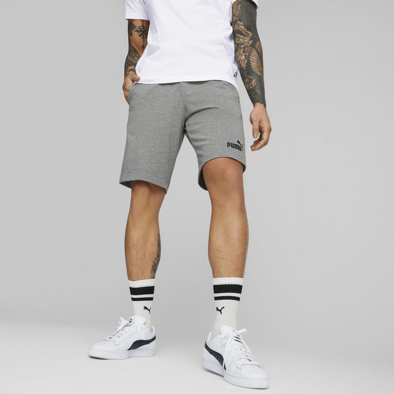 Pantaloni scurți pentru bărbați PUMA Ess Jersey medium gray heather