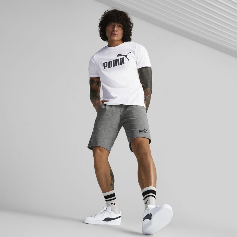 Pantaloni scurți pentru bărbați PUMA Ess Jersey medium gray heather