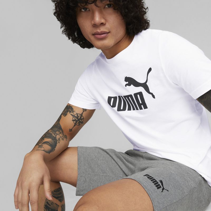 Pantaloni scurți pentru bărbați PUMA Ess Jersey medium gray heather