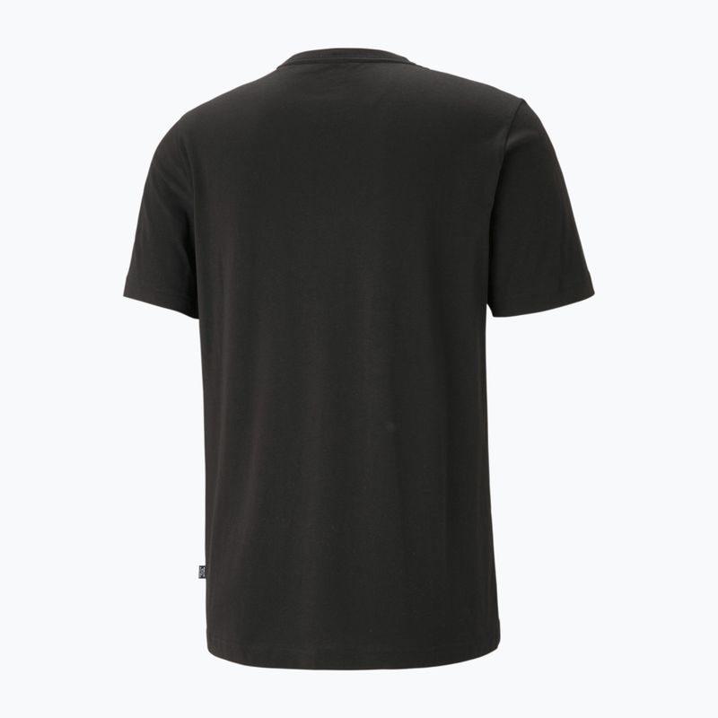 Tricou pentru bărbați PUMA Ess Small Logo Tee puma black 2
