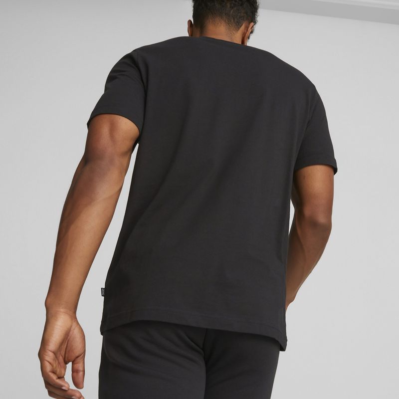 Tricou pentru bărbați PUMA Ess Small Logo Tee puma black 4