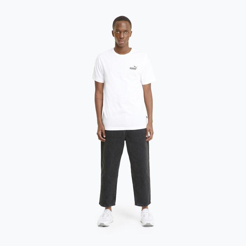Tricou pentru bărbați PUMA Ess Small Logo Tee puma white 2