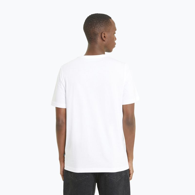 Tricou pentru bărbați PUMA Ess Small Logo Tee puma white 3
