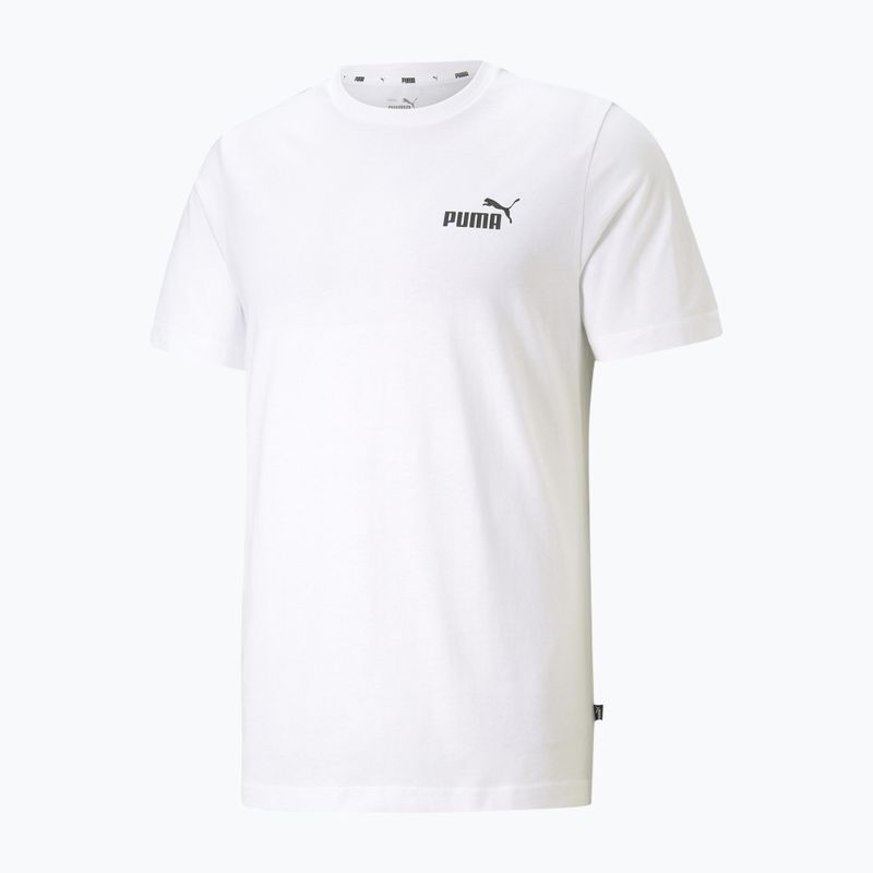 Tricou pentru bărbați PUMA Ess Small Logo Tee puma white 4
