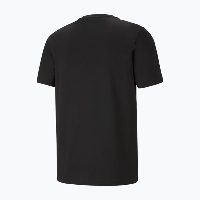 Tricou pentru bărbați PUMA Ess Logo Tee puma black 2