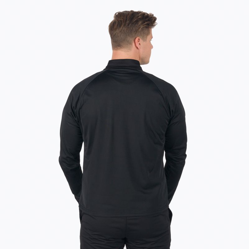 PUMA Teamliga 1/4 Zip Top fotbal pulover negru 657236_03 2