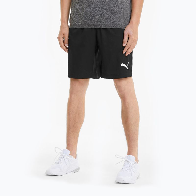 Pantaloni scurți de antrenament pentru bărbați PUMA Active Woven 9 negru 58673001 7