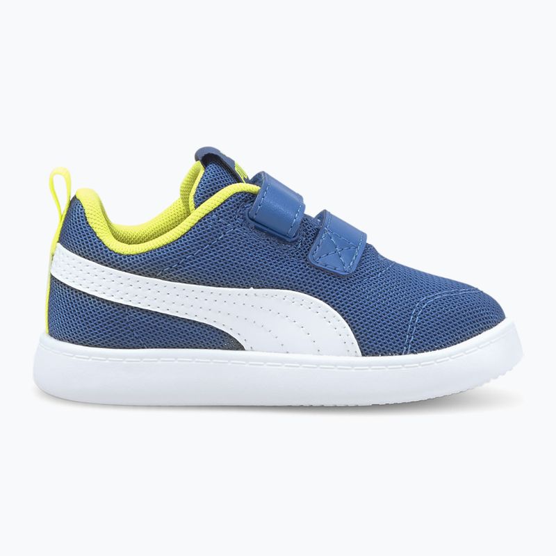 Încălțăminte pentru copii PUMA Courtflex v2 Mesh V Inf star shappire/puma white 10