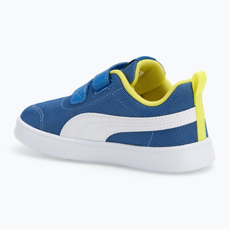 Încălțăminte pentru copii PUMA Courtflex v2 Mesh V Inf star shappire/puma white 3