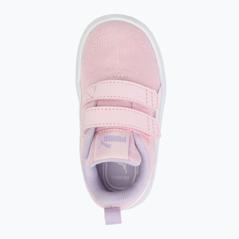 Încălțăminte pentru copii PUMA Courtflex v2 Mesh V Inf pink lady/puma white 5