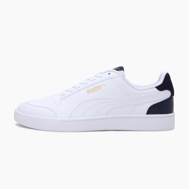 Încălțăminte PUMA Shuffle puma white/puma white/peacoat/puma team gold 2