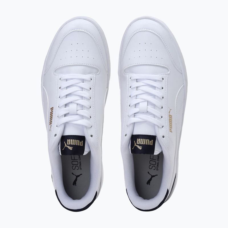 Încălțăminte PUMA Shuffle puma white/puma white/peacoat/puma team gold 6