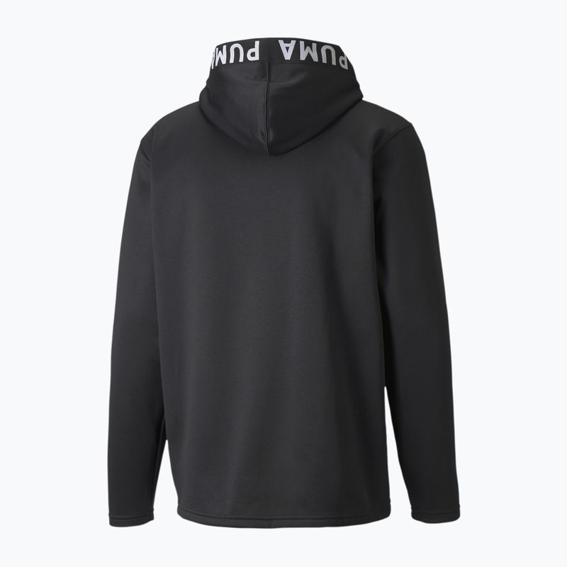 Bluză de antrenament pentru bărbați PUMA Train Power Fleece Hoodie puma black 6